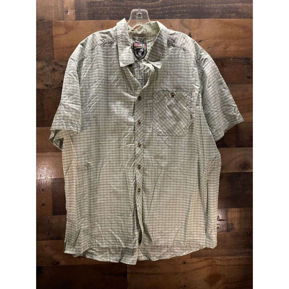 Ducks Unlimited‎ Short Sleeve Button Up Size Large